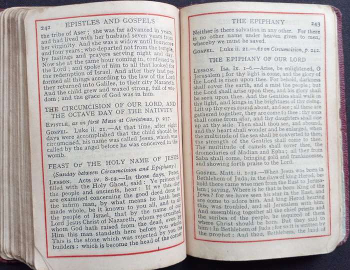 Bible - The Key Of Heaven - 1912 - Pocket