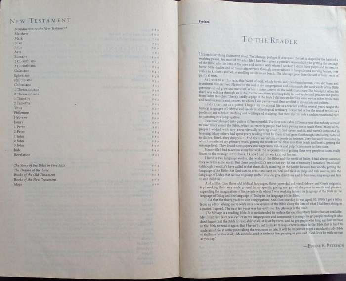 Bible The Message - International - 2005