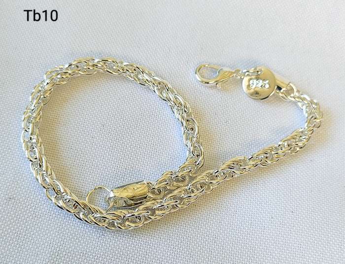 Silver bracelet - 925 stamp - length - 18 cm