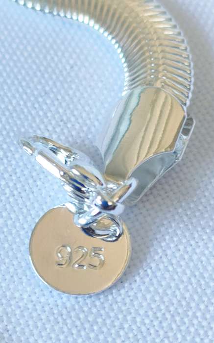 Silver necklace - 925 stamp - length 50 cm