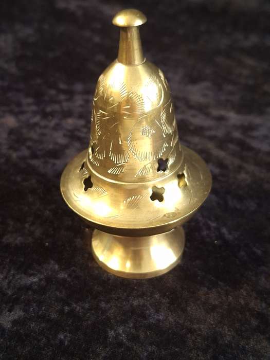 Vintage Brass Incense Burner.