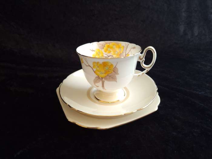 1920's Shelley Tea Trio - Reg. No: 771299/12547/E - D