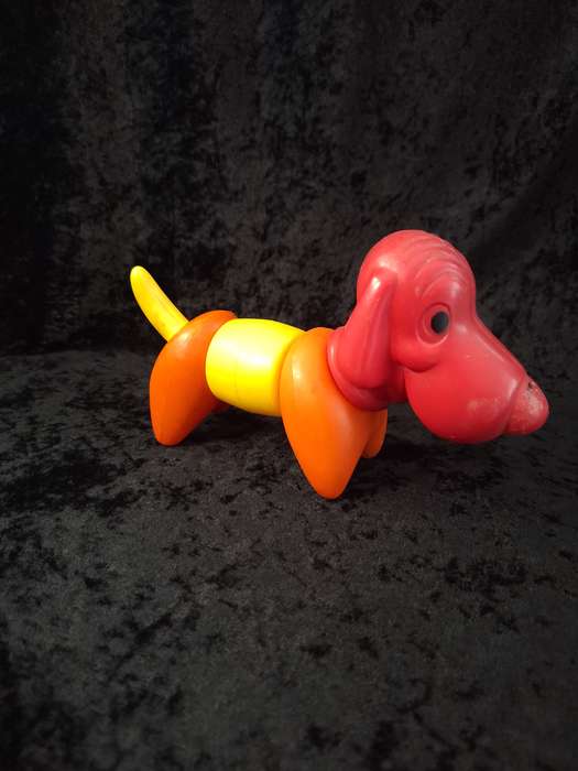 Vintage 1970's Tupperware Toy (Zoo it yourself) Dog.