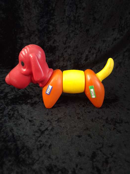 Vintage 1970's Tupperware Toy (Zoo it yourself) Dog.