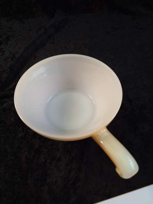 Vinatage Peach Luster Fire King Soup Bowl.