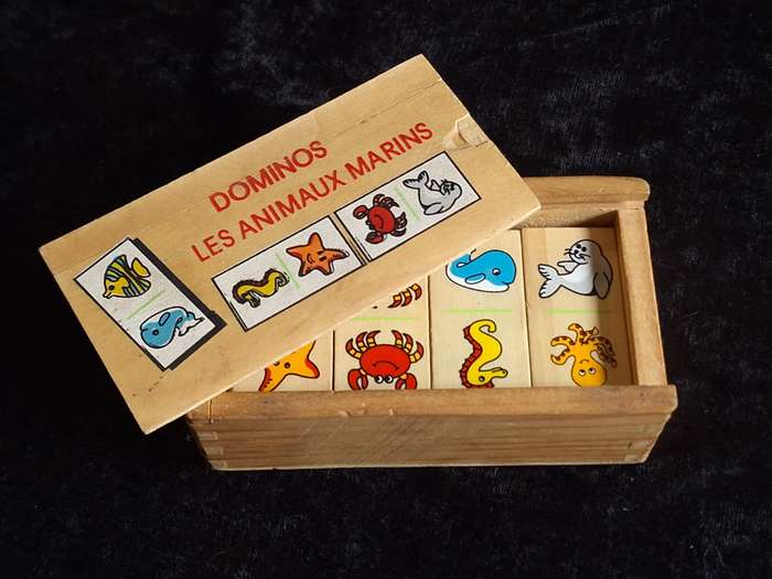 Vintage Wooden Dominos