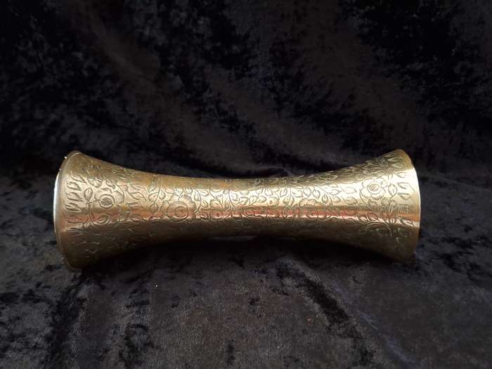 Vintage Brass Trumpet Vase