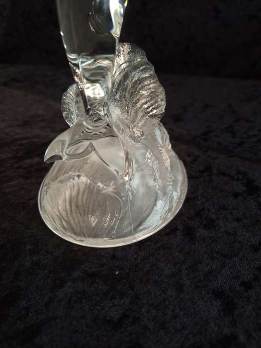 Vintage Cristal D' Arques Dolphin Figurine Paperweight.