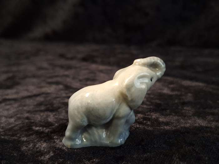Vintage Wade Whimsie Elephant Figurine.