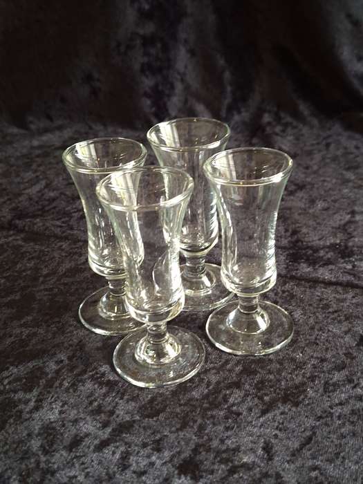 Set of 4 Liqueur Glasses