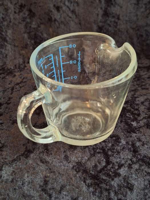 Vintage JAJ (PYREX) Made in England Glass Measuring Jug