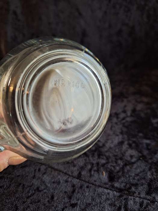 Vintage Pressed Glass Measuring Jug
