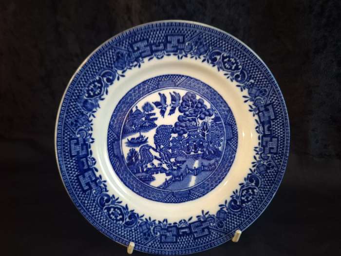 Vintage Willow Royal Venton Ware Trio - A.