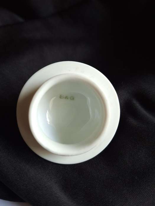 Stunning Vintage B & G Copenhagen Porcelain Tea Caddy (Sophus Barendsen)
