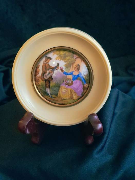 Beautiful Vintage Limoges France Wall Art.