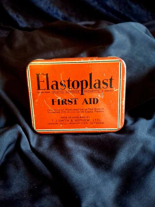 Vintage Elastoplast Tin - D.