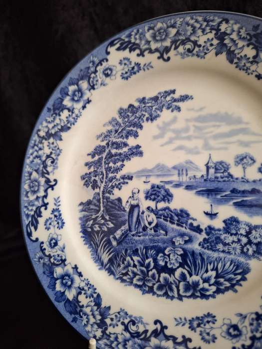 Beautiful Vintage William & James - Staffordshire Porcelain Small Plate.