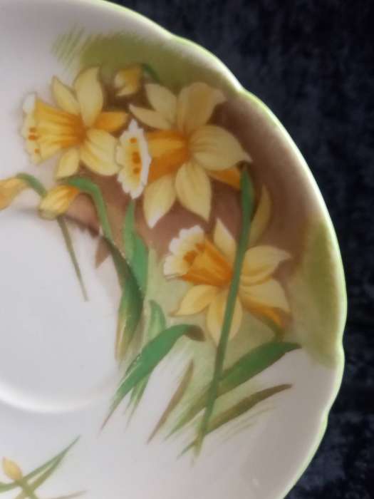 Vintage Shelley Daffodil Saucer - A.