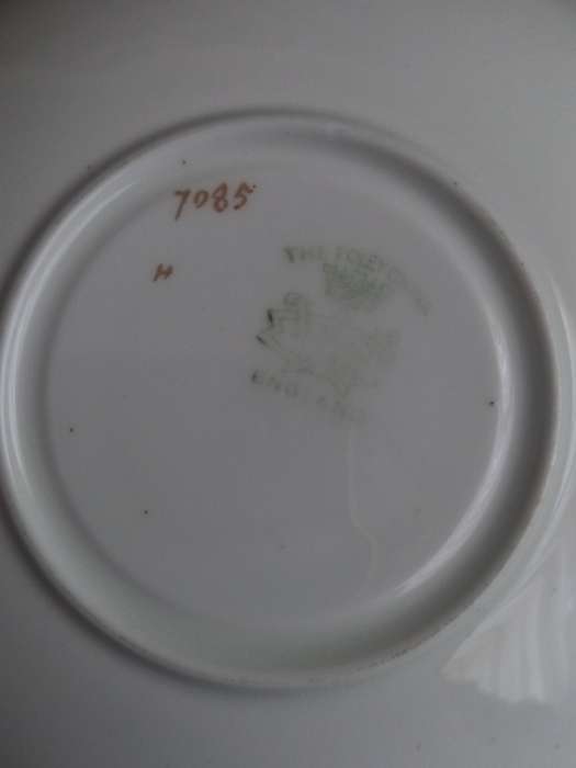 Antique The Folley China - Wileman (Shelley) Saucer - A.