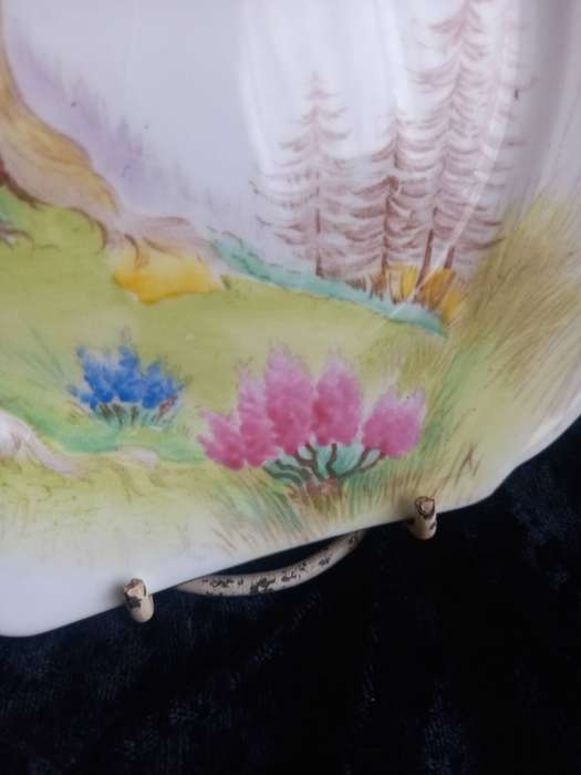 Vintage Hand Painted Shelley 21970 Small Plate.