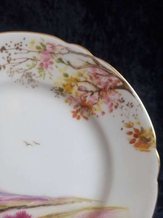 Vintage Shelley Old Ireland 13657 Small Plate.