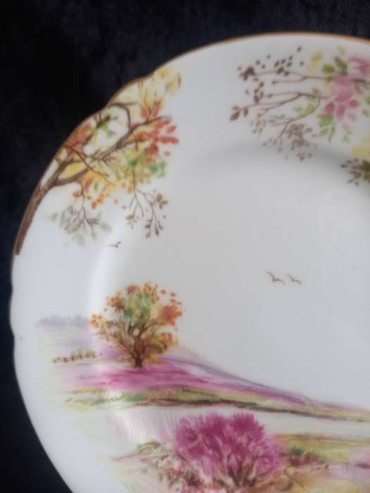 Vintage Shelley Old Ireland 13657 Small Plate.