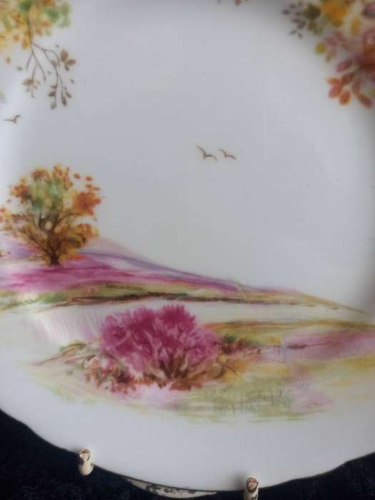 Vintage Shelley Old Ireland 13657 Small Plate.