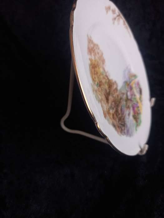 Vintage Shelley Heather Small Plate - A.