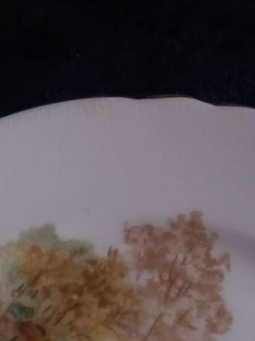 Vintage Shelley Heather Small Plate - A.