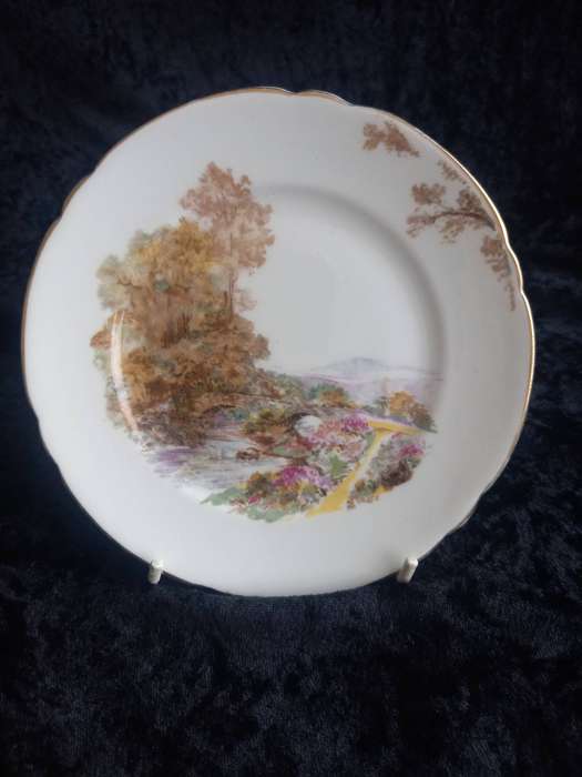 Vintage Shelley Heather Small Plate - C.