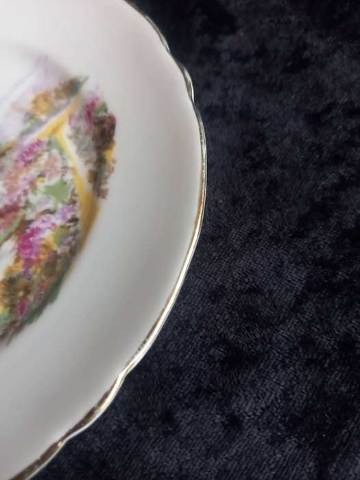 Vintage Shelley Heather Small Plate - C.