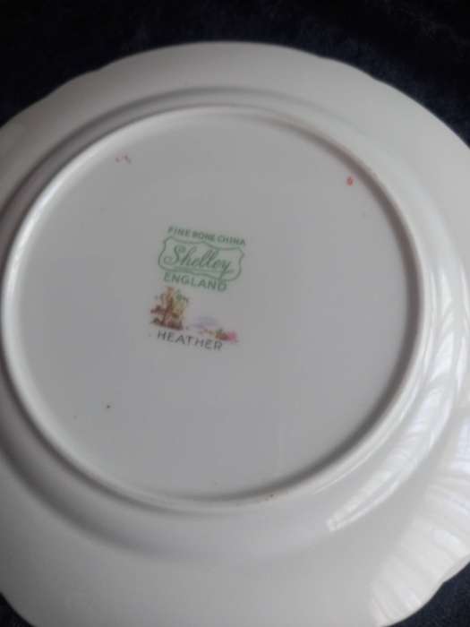 Vintage Shelley Heather Small Plate - C.