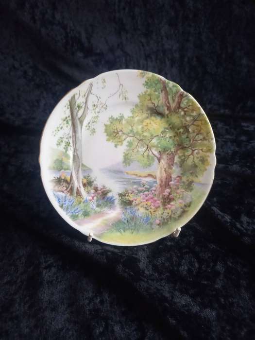 Vintage Shelley Woodland 13348 Small Plate - B.