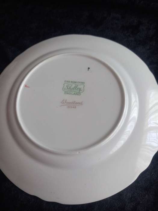 Vintage Shelley Woodland 13348 Small Plate - B.