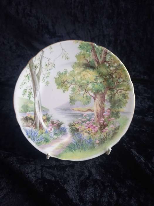 Vintage Shelley Woodland 13348 Small Plate - C.