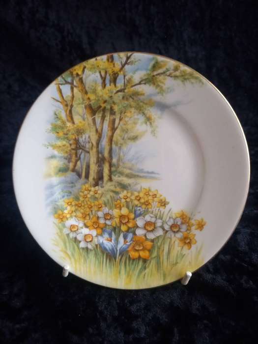 Vintage Shelley Daffodil Time 13370 Small Plate.