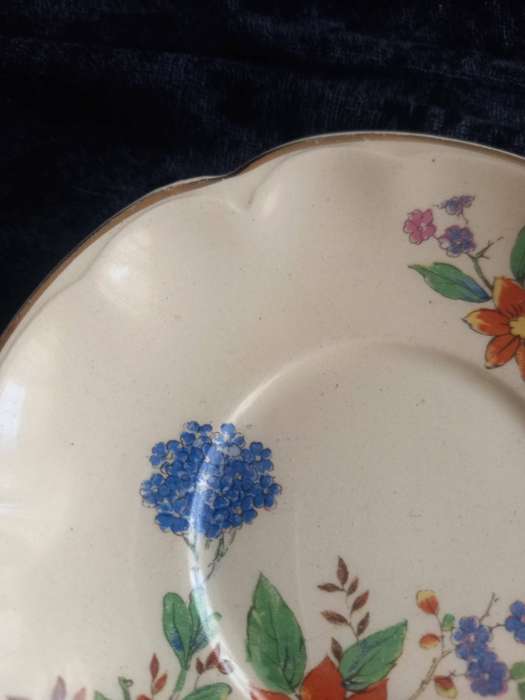 Vintage Johnson Bross - Victorian Coffee Saucer.