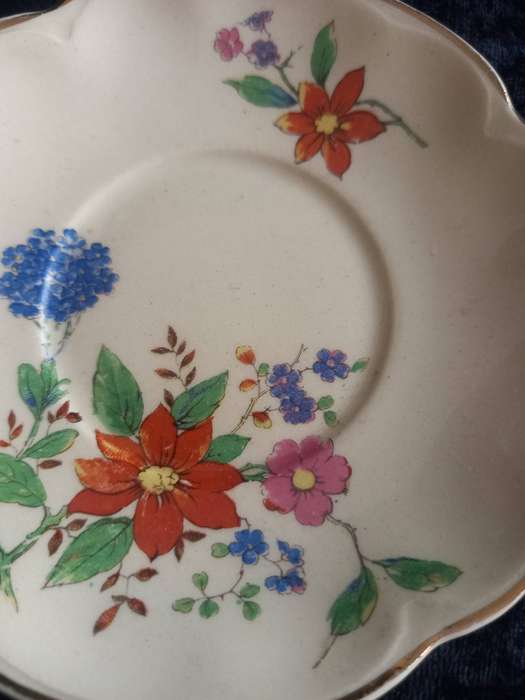 Vintage Johnson Bross - Victorian Coffee Saucer.