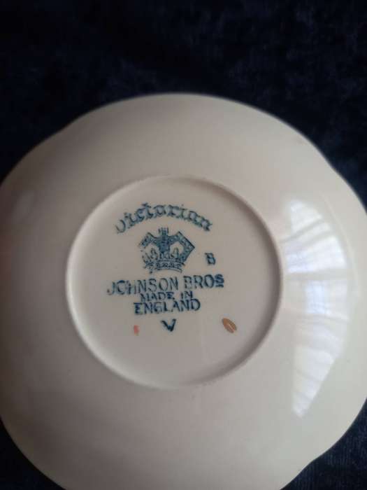 Vintage Johnson Bross - Victorian Coffee Saucer.
