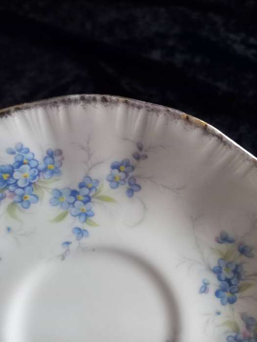 Vintage Paragon Remember Me Saucer -B.