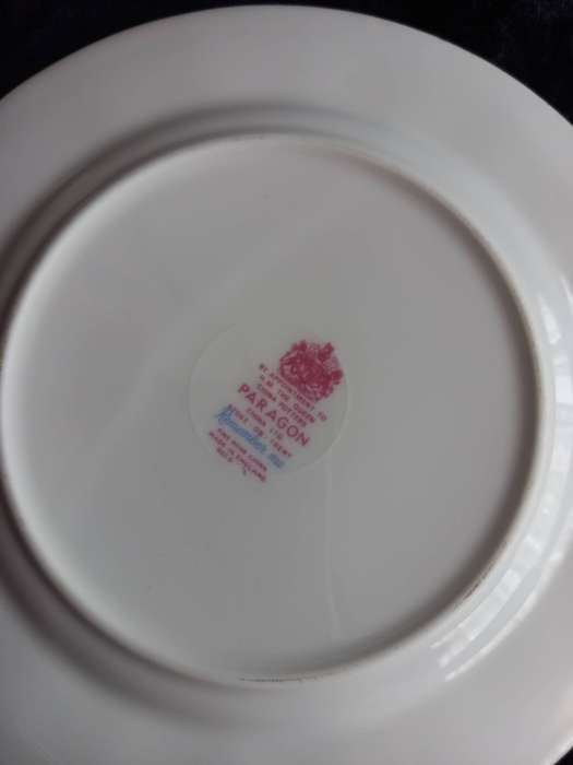 Vintage Paragon Remember Me Small Plate -E.