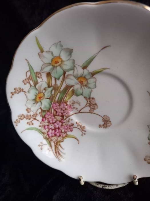 Vintage Bell China Saucer.