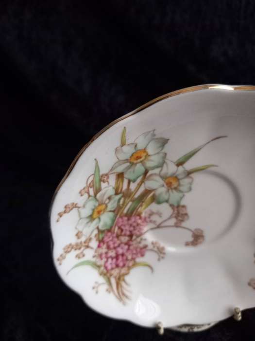 Vintage Bell China Saucer.