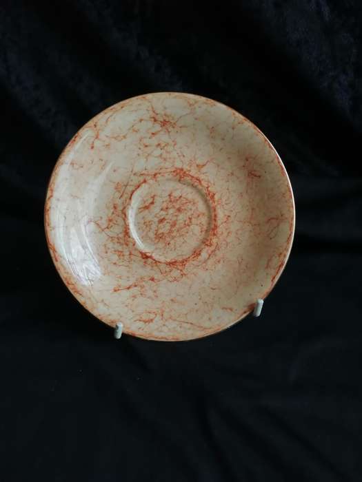 Vintage Royal Albert - Gossamer Saucer - Orange.