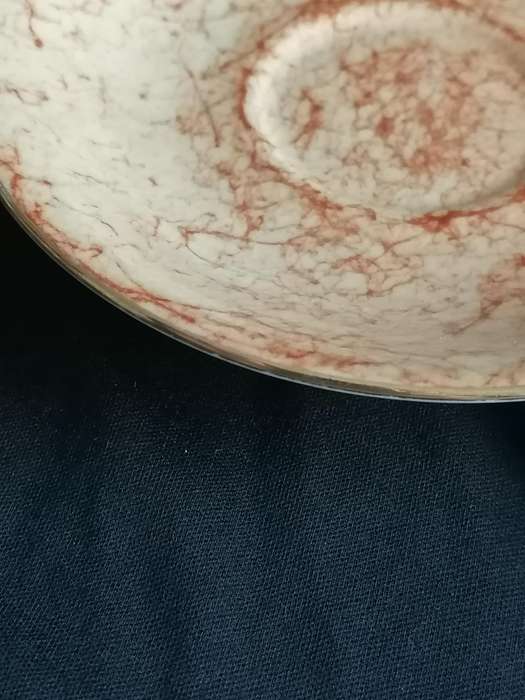 Vintage Royal Albert - Gossamer Saucer - Orange.