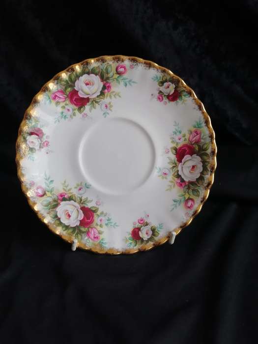Vintage Royal Albert - Celebration Soup Bowl Saucer.