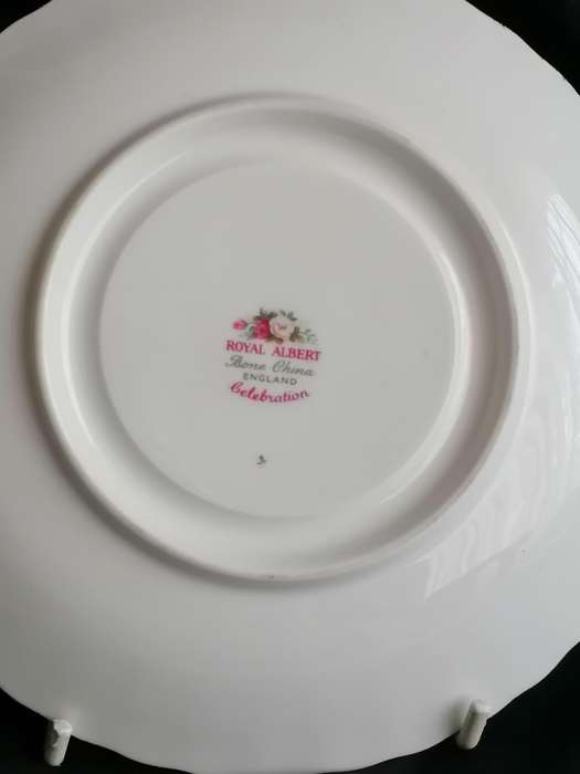 Vintage Royal Albert - Celebration Soup Bowl Saucer.