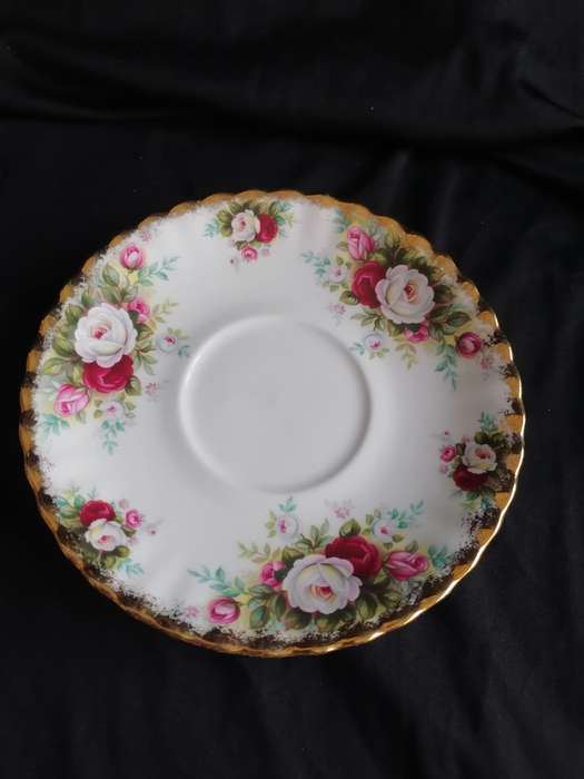 Vintage Royal Albert - Celebration Soup Bowl Saucer.
