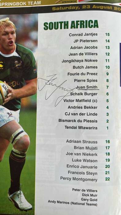 Jason's Next Allegaatjie, 5 Items, Signed Items, details below