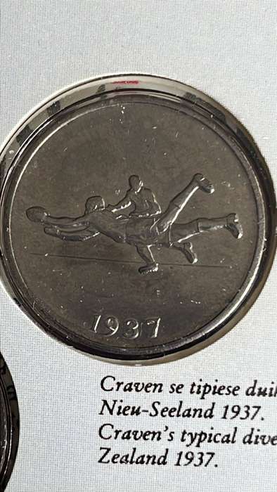 Doc Craven - 50 Years Minted Coins, details below